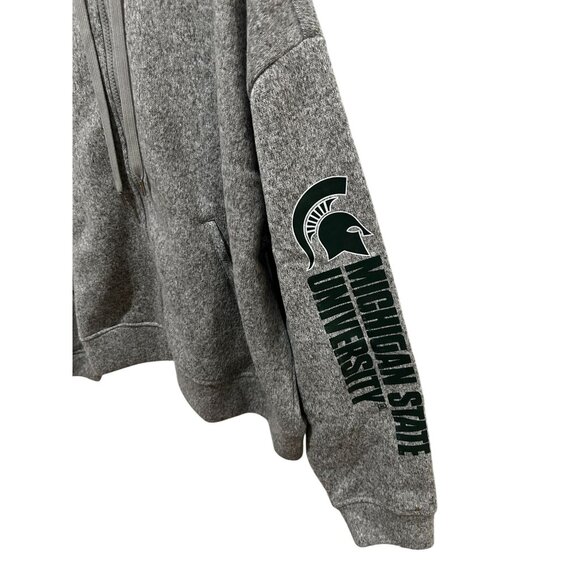 NWT Michigan State Spartans Women's 2X Sweater - Gray - Wear by Erin Andrews - Picture 6 of 7
